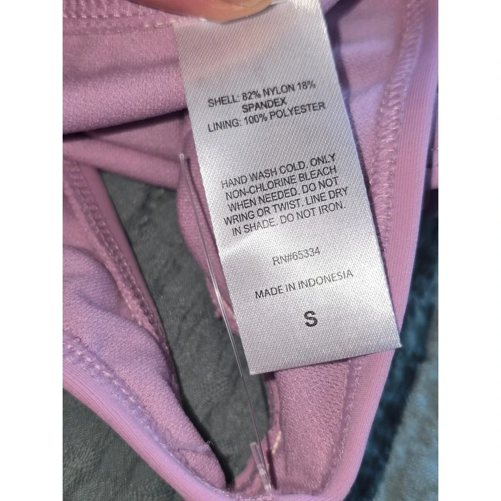 NWOT Salt + Cove‎ Bikini Bottom Pink Solid Hipster Swimwear Women Size S